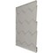 Ekena Millwork 19 5/8in. W x 19 5/8in. H Honeycomb EnduraWall Decorative 3D Wall Panel Covers 2.67 Sq. Ft. WP20X20HBCDB - alternate 4